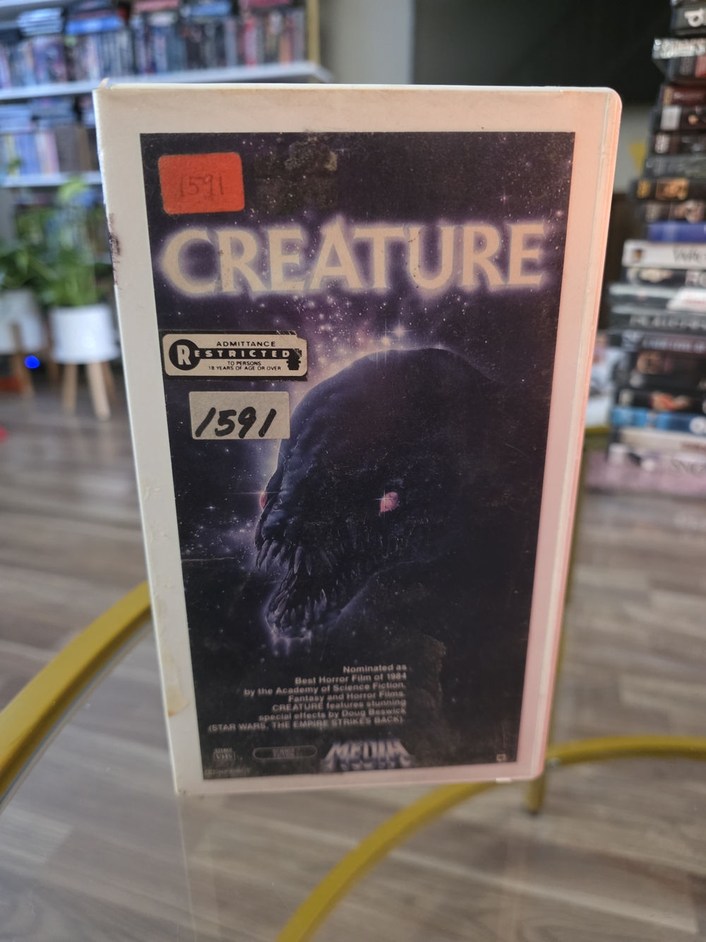 Creature EX-RENTAL VHS CUTBOX CUTIE